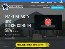 Tablet Screenshot of martialartssewellnj.com